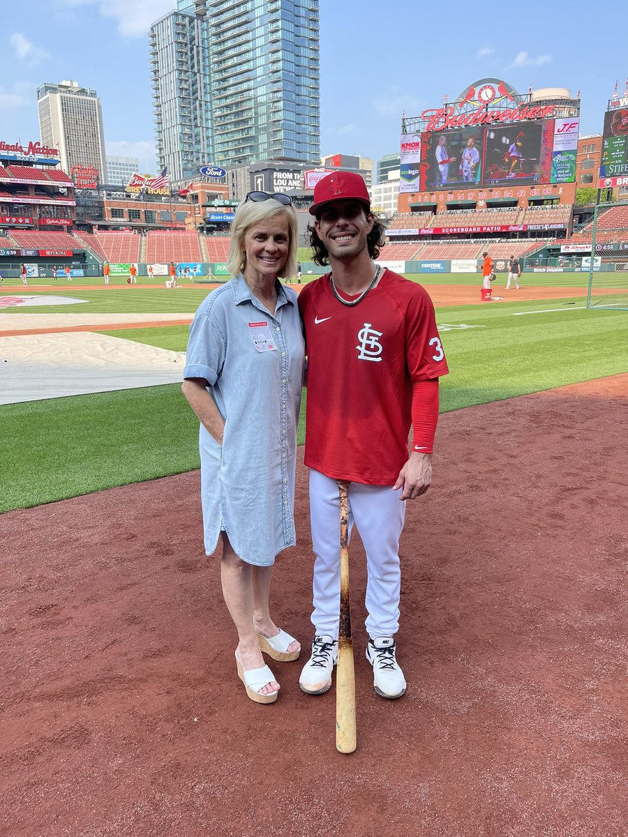 Dream come true! 

📍Busch Stadium
