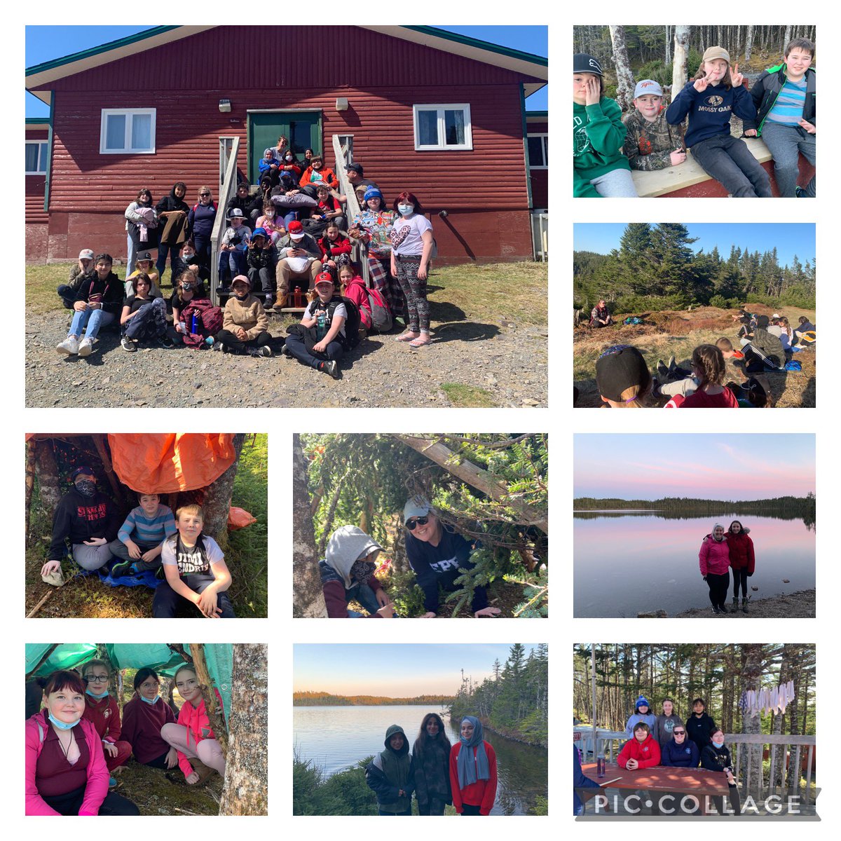 MsWardEPE's tweet photo. What a great way to start the week!!! EPE’s grade 6’s had an awesome two days learning at Echo Pond! @eastpointelem @echopond_centre https://t.co/H5dUPTUErj