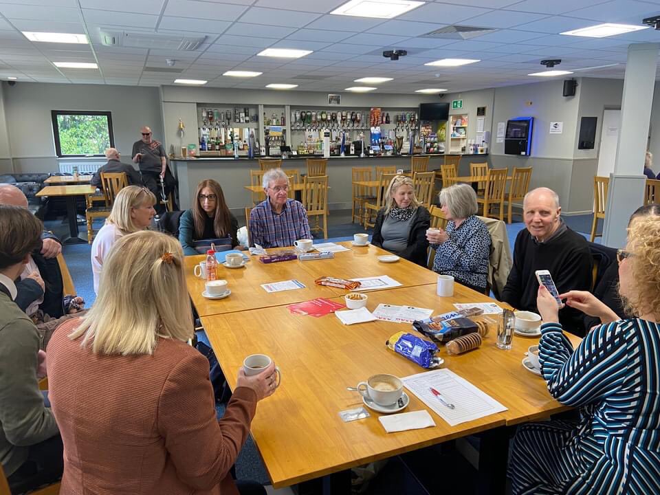 A wonderful friendly gathering today at the Laindon Hasag Coffee morning. We are becoming friends and regulars!! Thank you Trudie, Ali and Rachel and all who joined us @Team_Hasag <a href="/ShaheenMosquera/">Shaheen Mosquera</a> <a href="/jellyrachel69/">Rachel Thomas</a> <a href="/irwinmitchell/">Irwin Mitchell</a> <a href="/SlaterGordonUK/">Slater and Gordon UK</a>