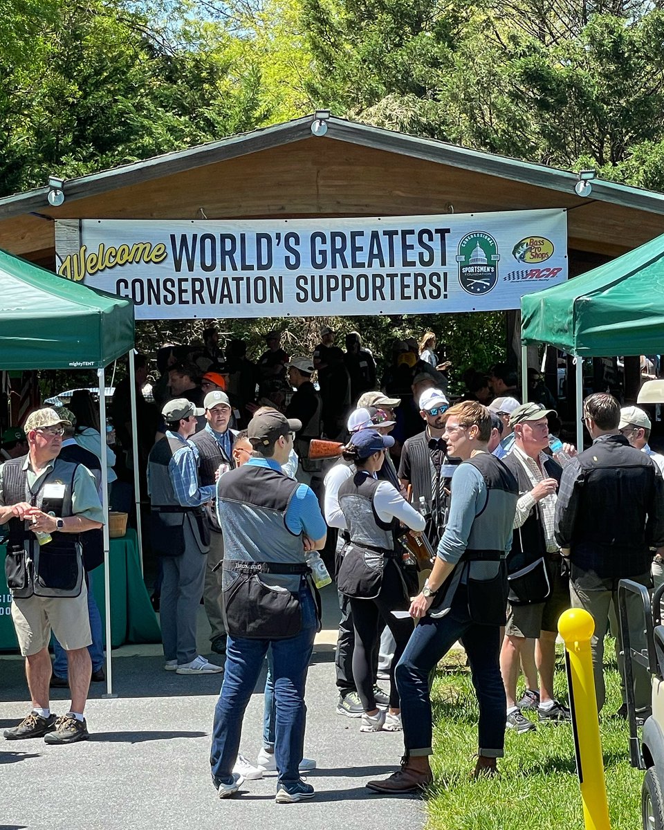 Today, nearly 20 members of the Congressional Sportsmen’s Caucus- the largest bipartisan caucus on Capitol Hill – gathered with industry partners and members of the sporting community for a fun and friendly afternoon of sporting clay, trap, and skeet shooting competition.