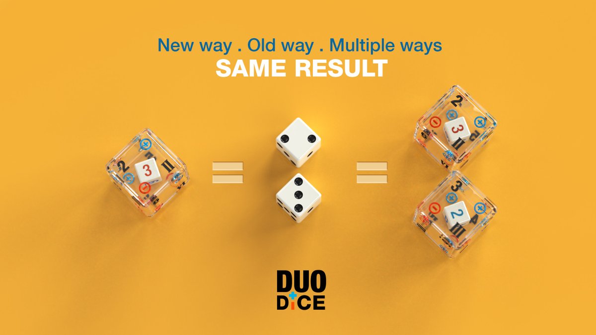 myzerodegree1's tweet photo. Be it the new way, the old way or multiple ways that DUO DiCE let you play. 
Roll a single or double DUO DiCE gives you the same result you roll 2 D6. Play the OLD way in a NEW way. 

Click the link below to learn more on the early bird special discount 

https://t.co/WVwRkGUrJz https://t.co/3lBO6JOp6I
