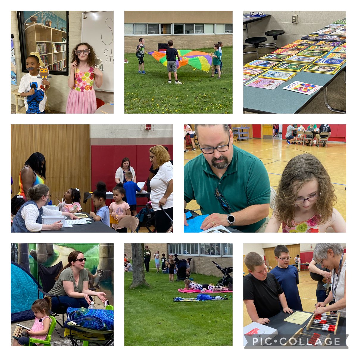 DgoetzDoris's tweet photo. Brendel’s Family Night is a great event! Picnic, summer box make-and-take, reading under the stars, etc! Creativity and love of learning ⁦@GBCSBobcats⁩ https://t.co/j0vmVOy2dT