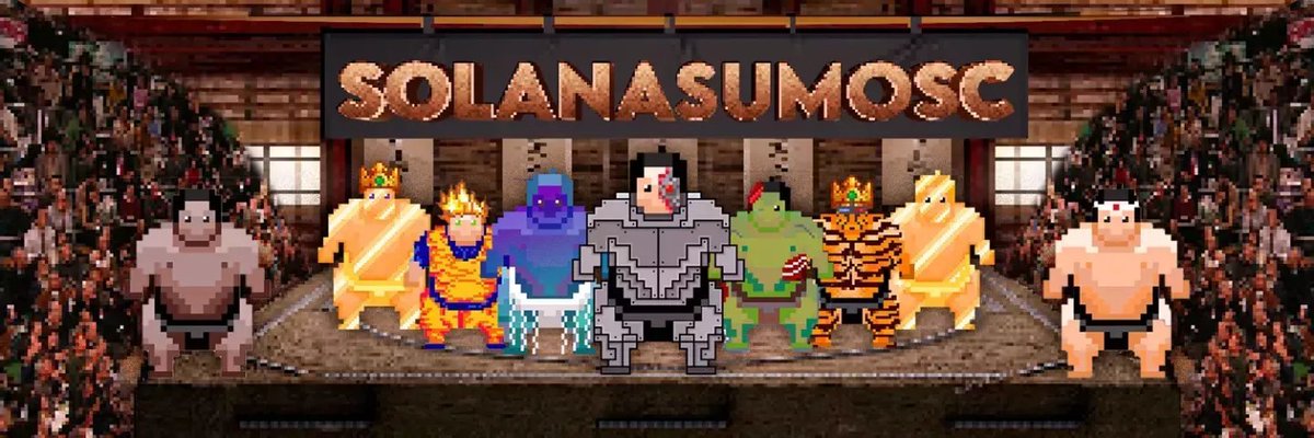 SolanaSumoSC's tweet photo. Take a look at our profile if you are interested in NFTs!

We are dropping on Wednesday at 22UTC.👀

Tag 3 friends to have the chance to join the discord!

#Solana #SolanaNFT #NFT #NFTCommunity #NFT #NFTdrop #NFTProject https://t.co/RoJiz9vXdO