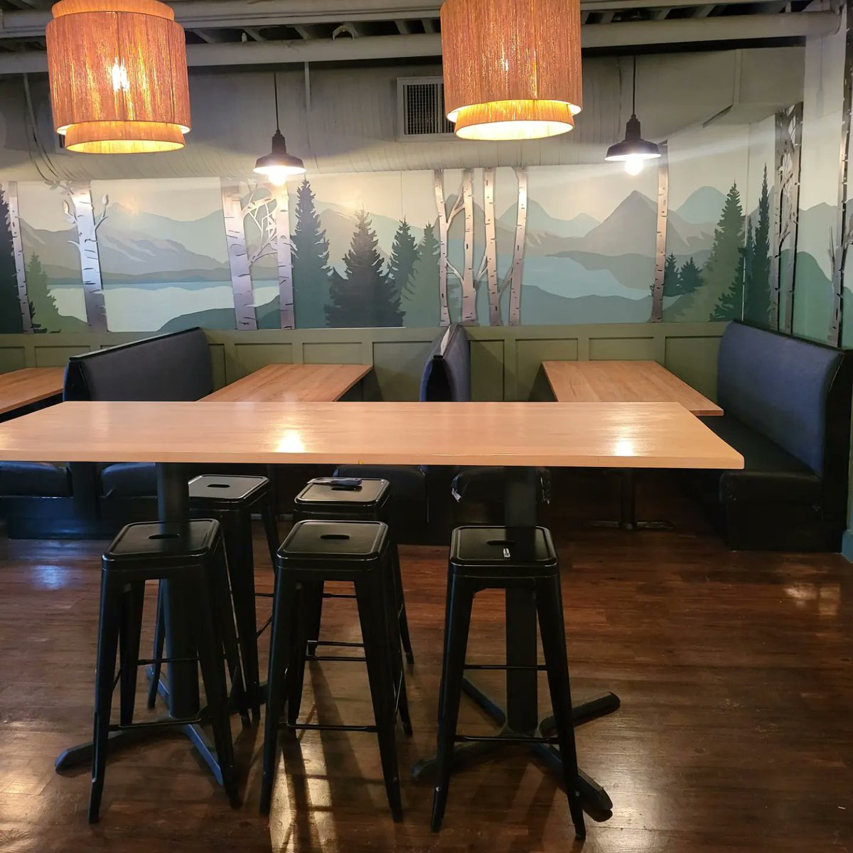 Our spring makeover is almost complete. Stop by and see what's been added! #decor #adamsmorgan #restaurantdining