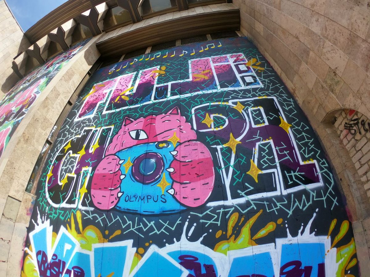 ChipaArt's tweet photo. Good night #NFTcommunity 
Miss my Kharkiv 💛💙
#graffitiart #graffiti #chipaart https://t.co/HAHz8kjyq4
