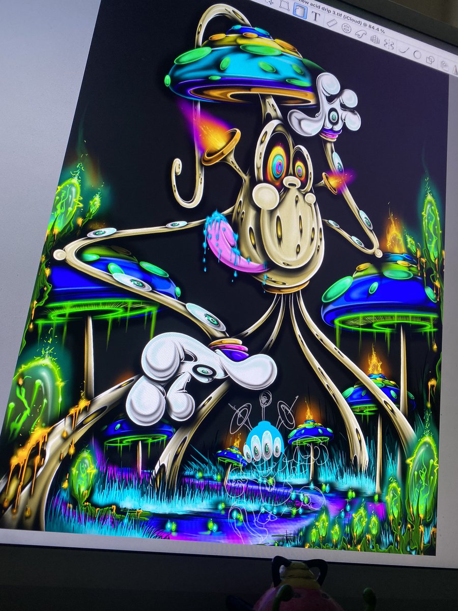 lucatheastrona1's tweet photo. Back to site soon but it’s all good ima still be doing the same shit creating 🔥 for ya at the same time like I was for 10 years prior to nfts lol #LTA 🧑‍🚀🖖🍄 #NFTartist https://t.co/FP7323wjzE