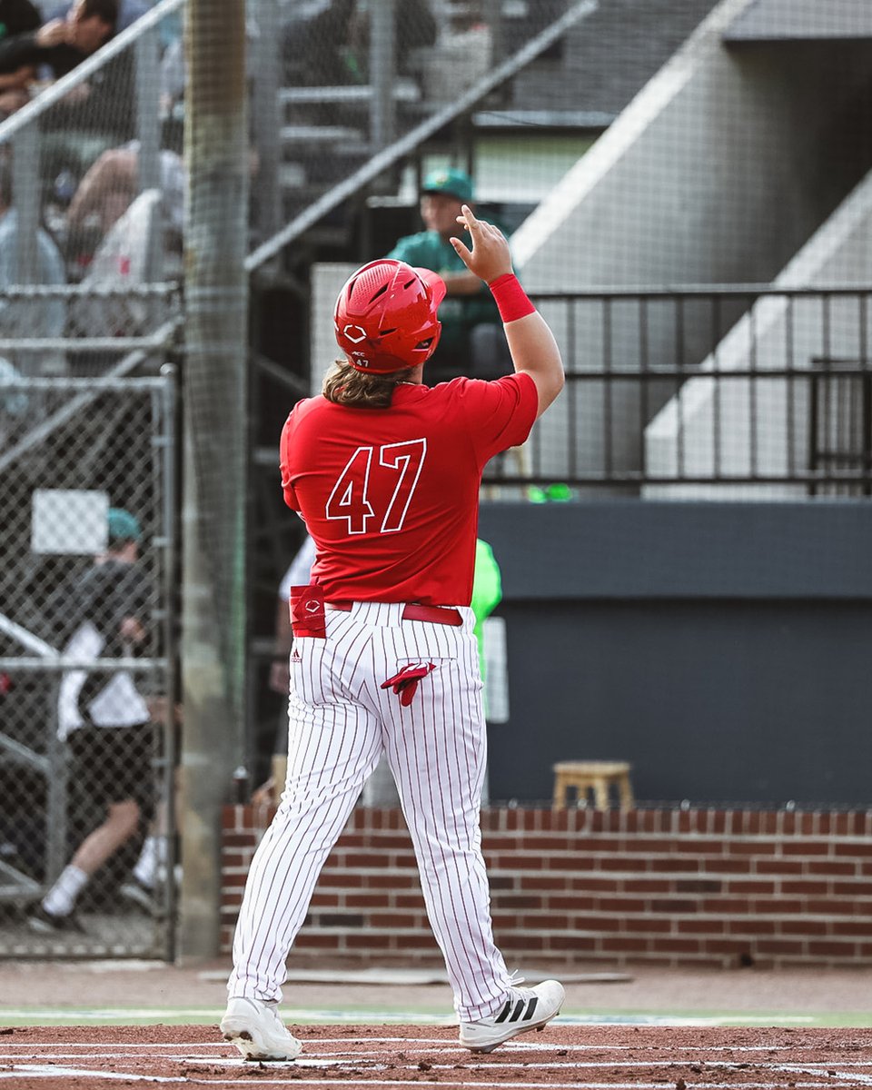 NCStateBaseball's tweet photo. -One away from the ACC freshman HR record
-Four away from the NC State single season HR record
-Five away from the NCAA freshman HR record

Tommy White is special. https://t.co/OQl58pOUfY