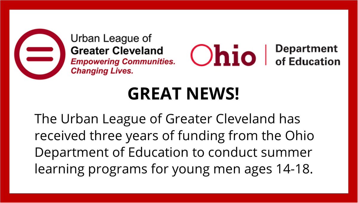 Urban League of Greater Cleveland tweet media