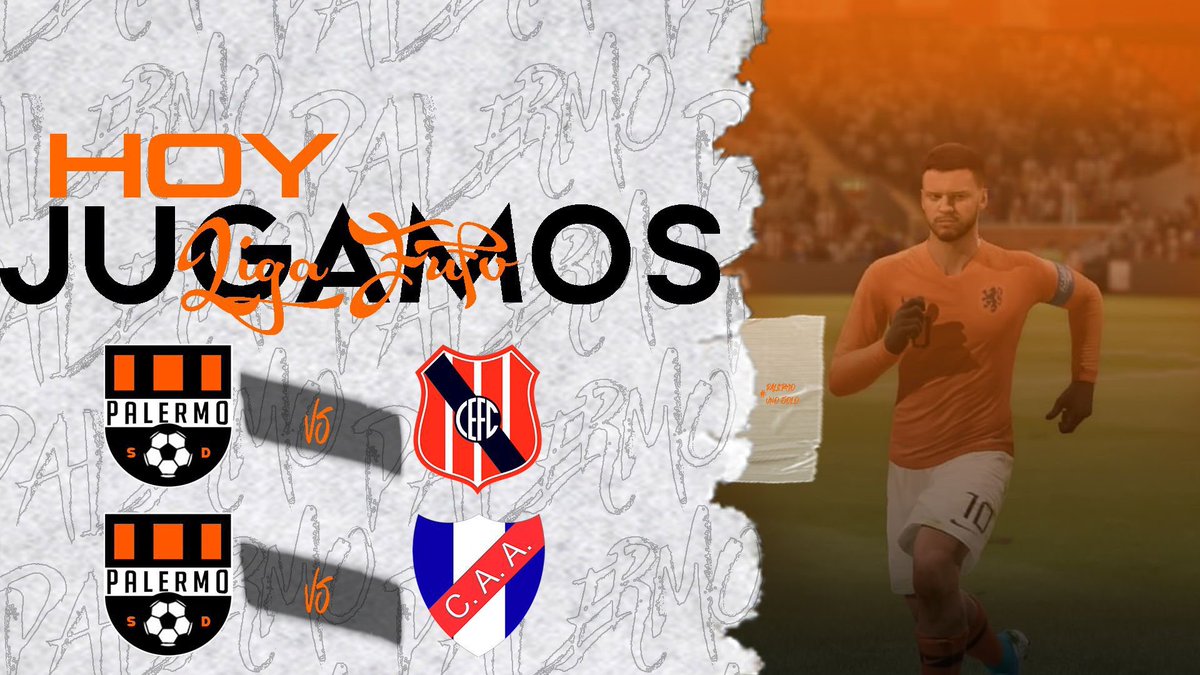 ⚡️ʜᴏʏ ᴊᴜɢᴀᴍᴏs

⚔️ Empieza el camino del histórico en la #SegundaPepsi de @FUFVeSports 

#PalermoUnoSolo 🧡🖤