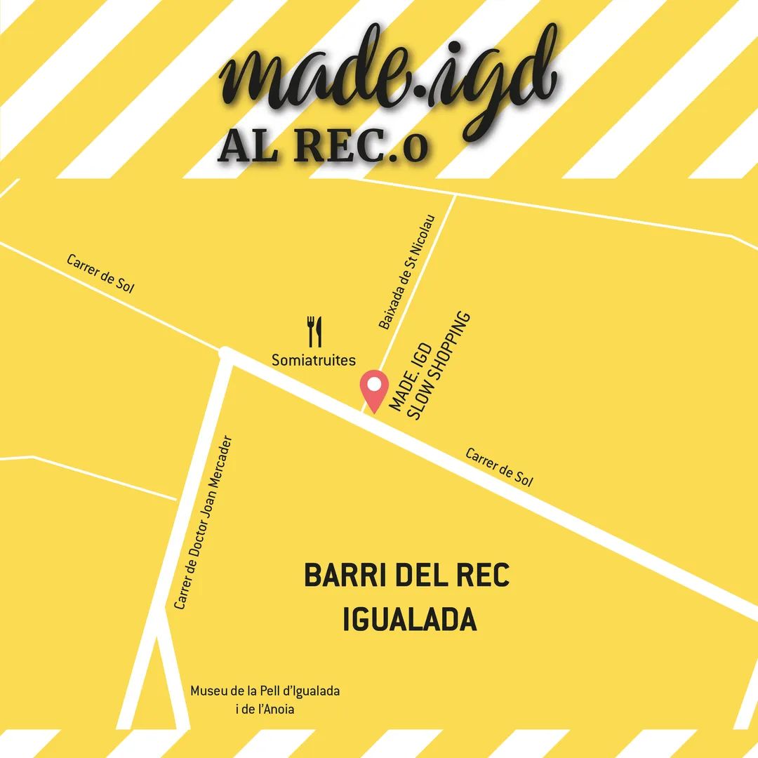 igualadacomerc's tweet photo. Demà dimecres ens veiem al #madeIGD.
Els comerços d' @igualadacomerc ens sumem al @recstores amb #madeigd!
🟡 De l'11 al 14 de maig us esperem al pavelló de la Divina Pastora, de 10 a 22h, amb molt de #comerçlocal!
#IgualadaComerç #Igualada #comerç https://t.co/z0IxaZeRA1
