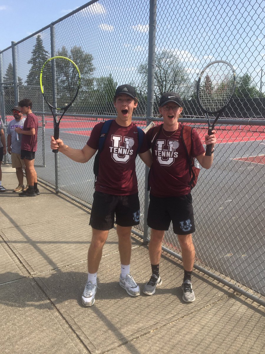 BoysUrbana's tweet photo. The team performed wall at sectionals today! Everyone won their first match and some lost a close second match. Congratulations to Kyle and Zack on being back to back District Qualifiers!!! They go back to Troy this weekend to play in the sectional finals for seeding. Congrats!! https://t.co/pKNtkdH8o8