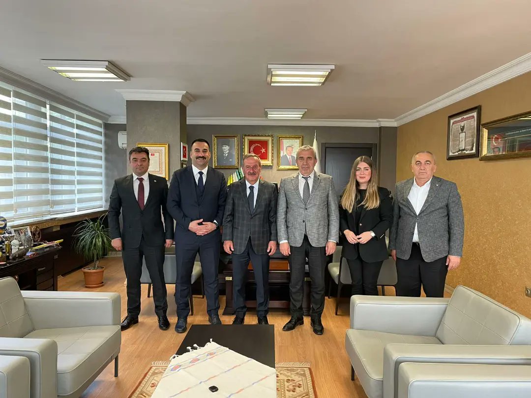 Sayın Başkanımız Dr. Burhan KURTULUŞ, Başkan Vekillerimiz Sayın Recep Ali ER ve Sayın Atilla YÜCEL, Yönetim Kurulu Üyelerimiz Sayın Orhan ŞAHİN ve Sayın Tuba DEMİRBOĞA, bugün Gençlik ve Spor Bakan Yardımcısı Sayın Hamza YERLİKAYA, Spor Hizmetleri Genel Müdürü Sayın ...