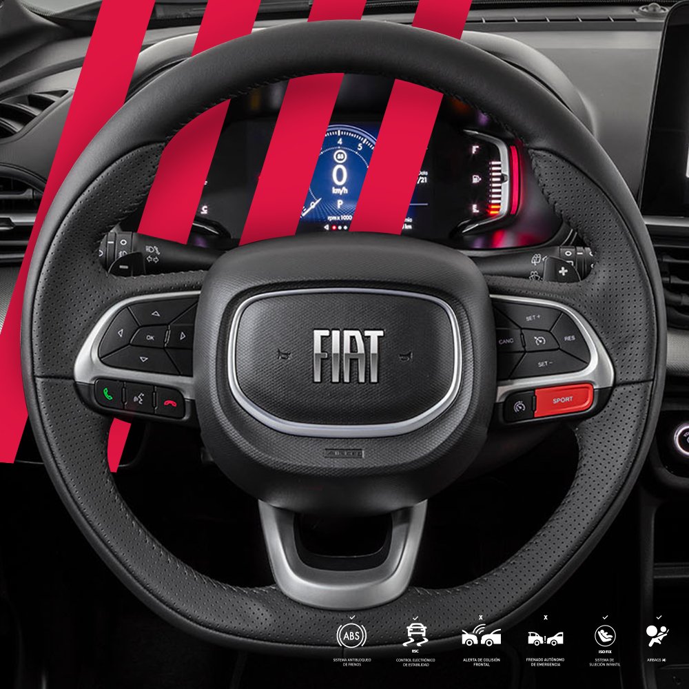 FiatColombia's tweet photo. El volante que latirá contigo pronto en Colombia.  🥰🚗😆
¿Cuáles lugares de Colombia aumentan tus latidos? 

#FiatPulse #LateContigo #MuyPronto #FiatCol https://t.co/7vCUPkCesT
