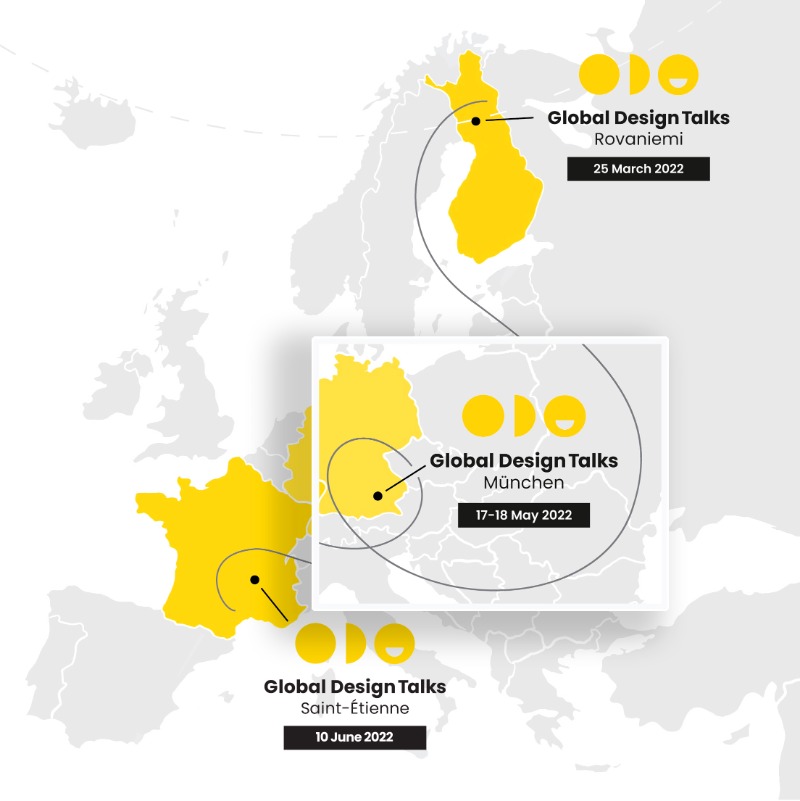 WDesignWeeks's tweet photo. Join MCBW - Munich Creative Business Week tomorrow for "Global Design Talks" 🤩
https://t.co/fKDtH4AW0O
#UnitedByDesign #UnitedForPeace #designconnects #createbusiness #mcbw https://t.co/y7U7TahgXc