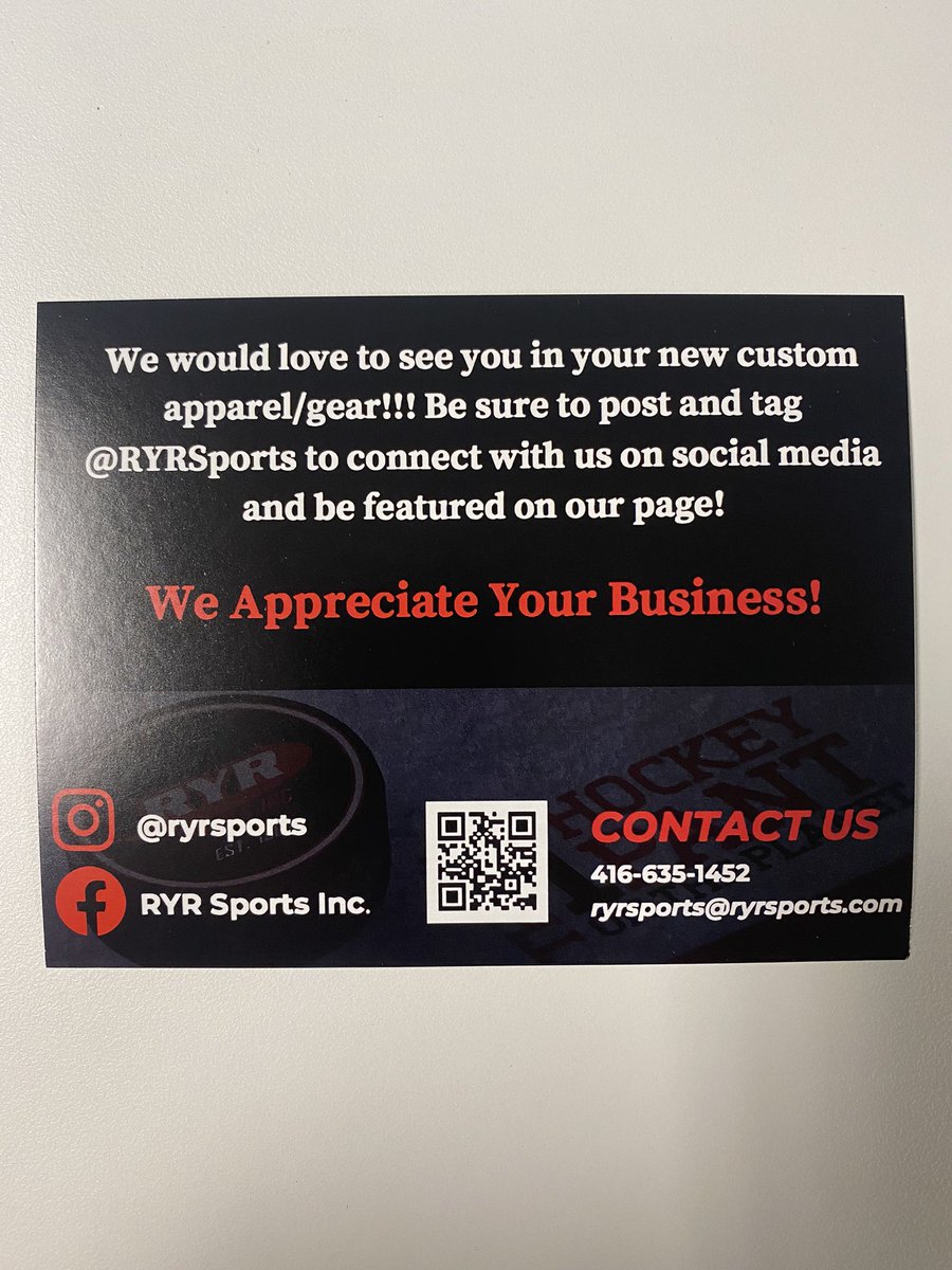 RYR Sports Inc (@ryrsportsinc) on Twitter photo 