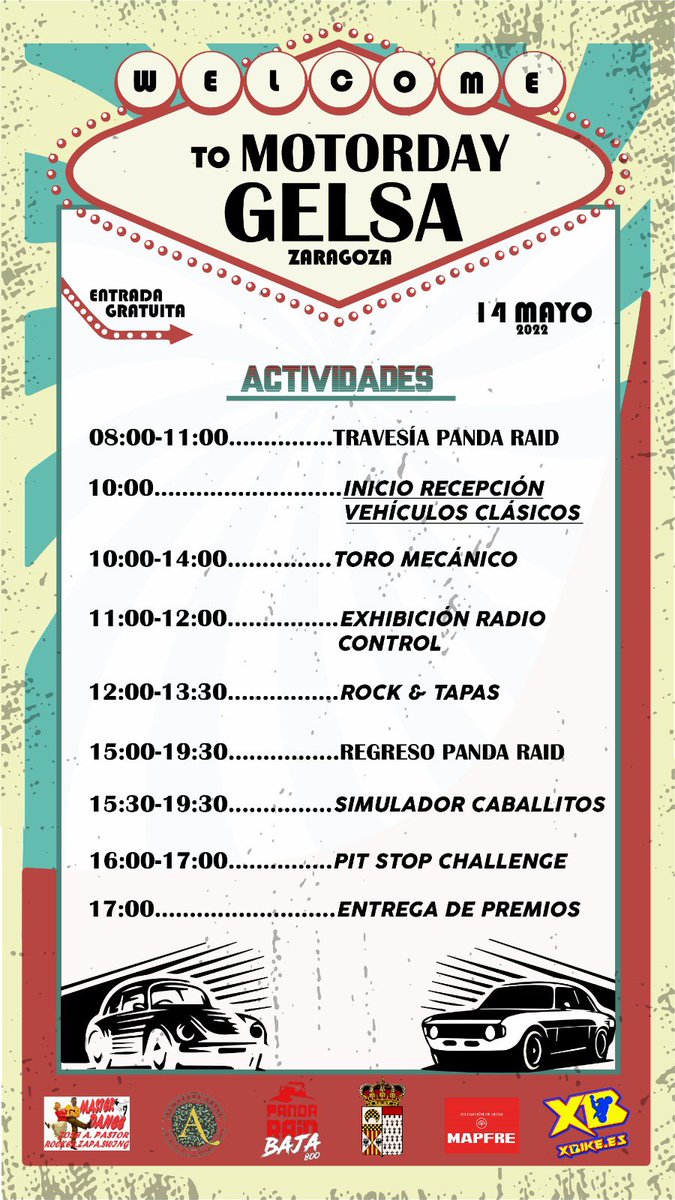 SimuladorXBike's tweet photo. Nuevo eventazo! Motorday Gelsa! Próximo sábado 14 mayo ven a Gelsa - Zaragoza y disfruta de actividades, exhibiciones, pruebas, exposiciones, sorteos, premios y… vive la experiencia @SimuladorXBike 

Nos vemos el próximo sábado 14 mayo en Gelsa - Zaragoza… Motorday Gelsa!! https://t.co/8Y8g4N79DV