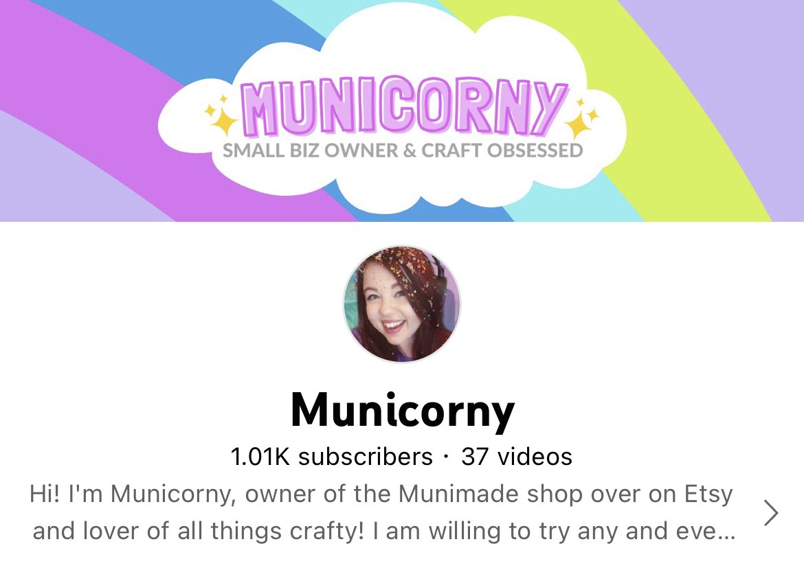 THANK YOU for coming to my stream today and the birthday wishes !  🎂 🥳

We reached 1,000 subscribers and I could cry!!  🥲🌈🎉

Municorny.com