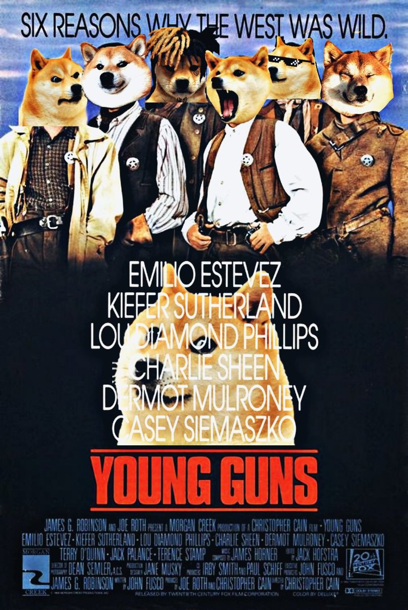 to_all_ur_stars's tweet photo. Hey @JoeyDoge42069 
Found an old movie poster 🐎
#YoungDoge &amp; #BillyTheDoge https://t.co/YDjWF6uTzs