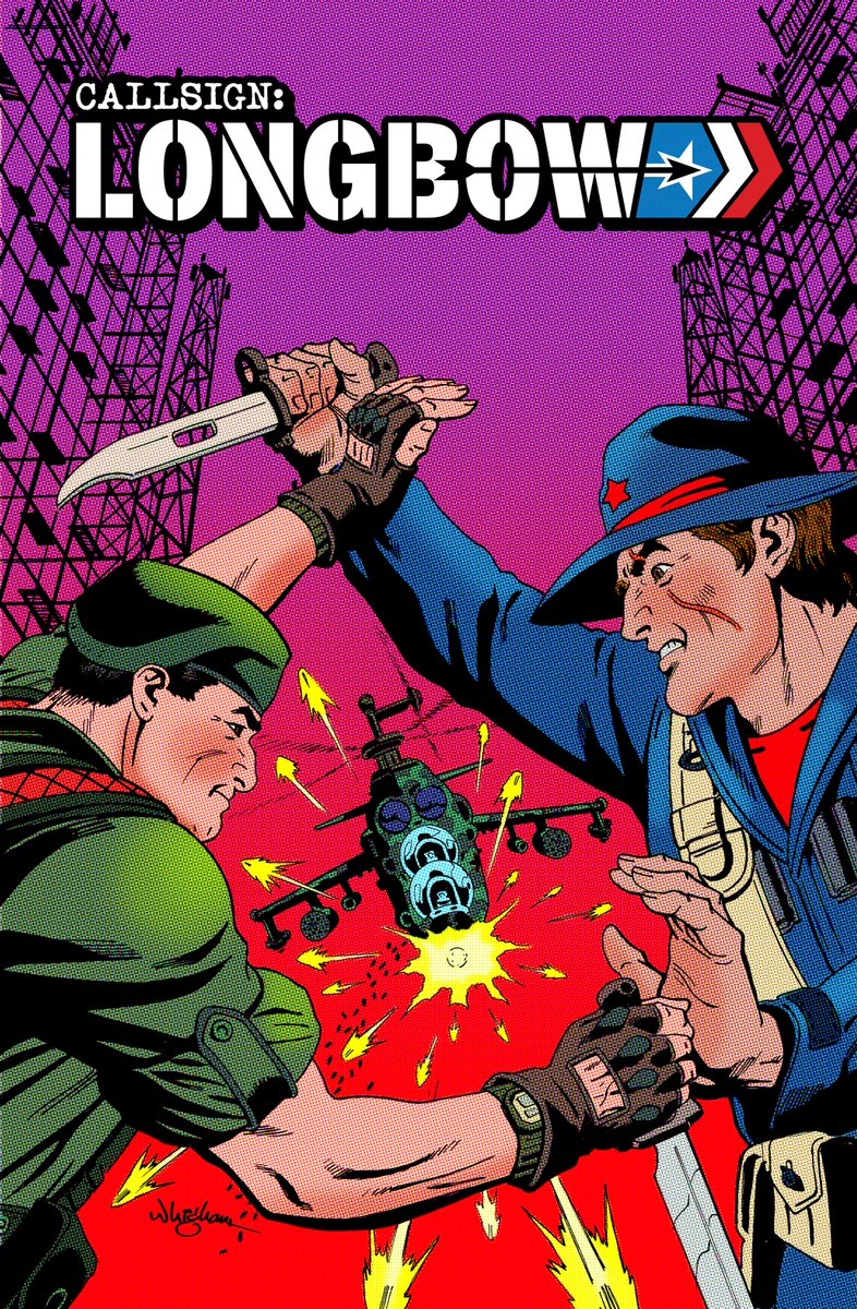 Honor to lay some 80s throwback colors under the legend, Rod Whigham. For <a href="/TroyMcKieArt/">Troy McKie 🇺🇲</a> &amp; Grindstone Toys Kickstarter. Already funded, and heading to the moon. KS Exclusive cover for the comic addon, written and colored by yours truly.