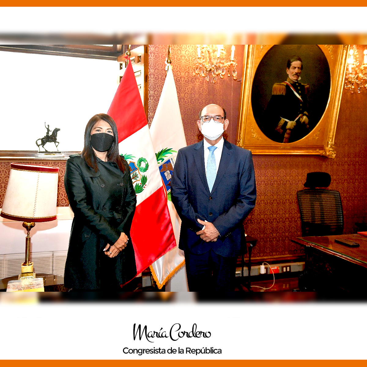 MariaCorderoJon's tweet photo. Reunión con el ministro de Relaciones Exteriores, César Landa. Conversé sobre la implementación del @PEBPT #Tumbes, la contaminación del río por parte de la actividad minera de Ecuador, problemáticas en la frontera como la inseguridad ciudadana, etc. 

#TumbesPrimero https://t.co/ijjuIogVmz