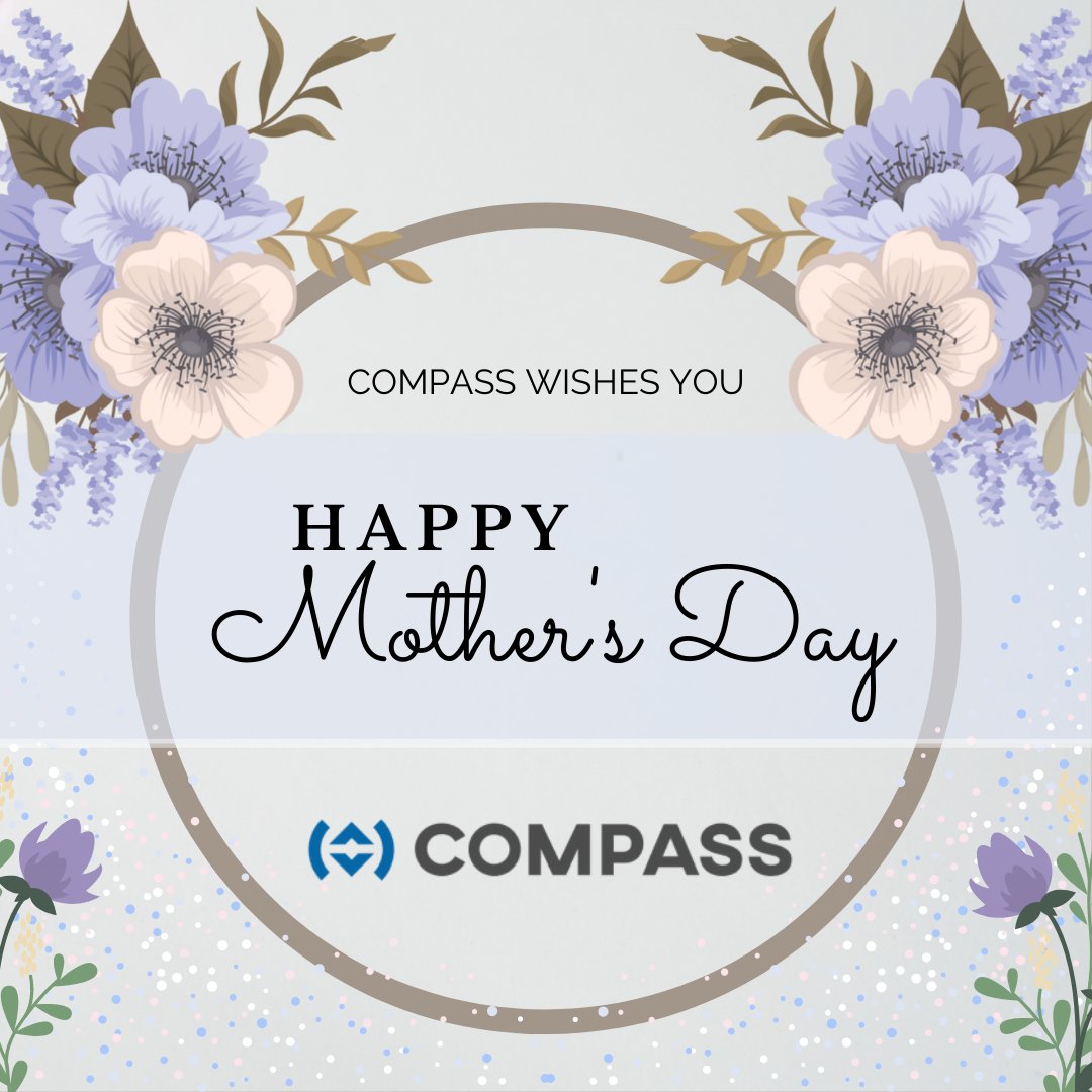 Compass4PL's tweet photo. Happy Mother's Day!! 🥳🌸 We would like to congratulate all mothers on this special day.

We wish them an amazing day full of happiness and love. 🥰

#happy #happiness #love https://t.co/dWCGgju5V9
