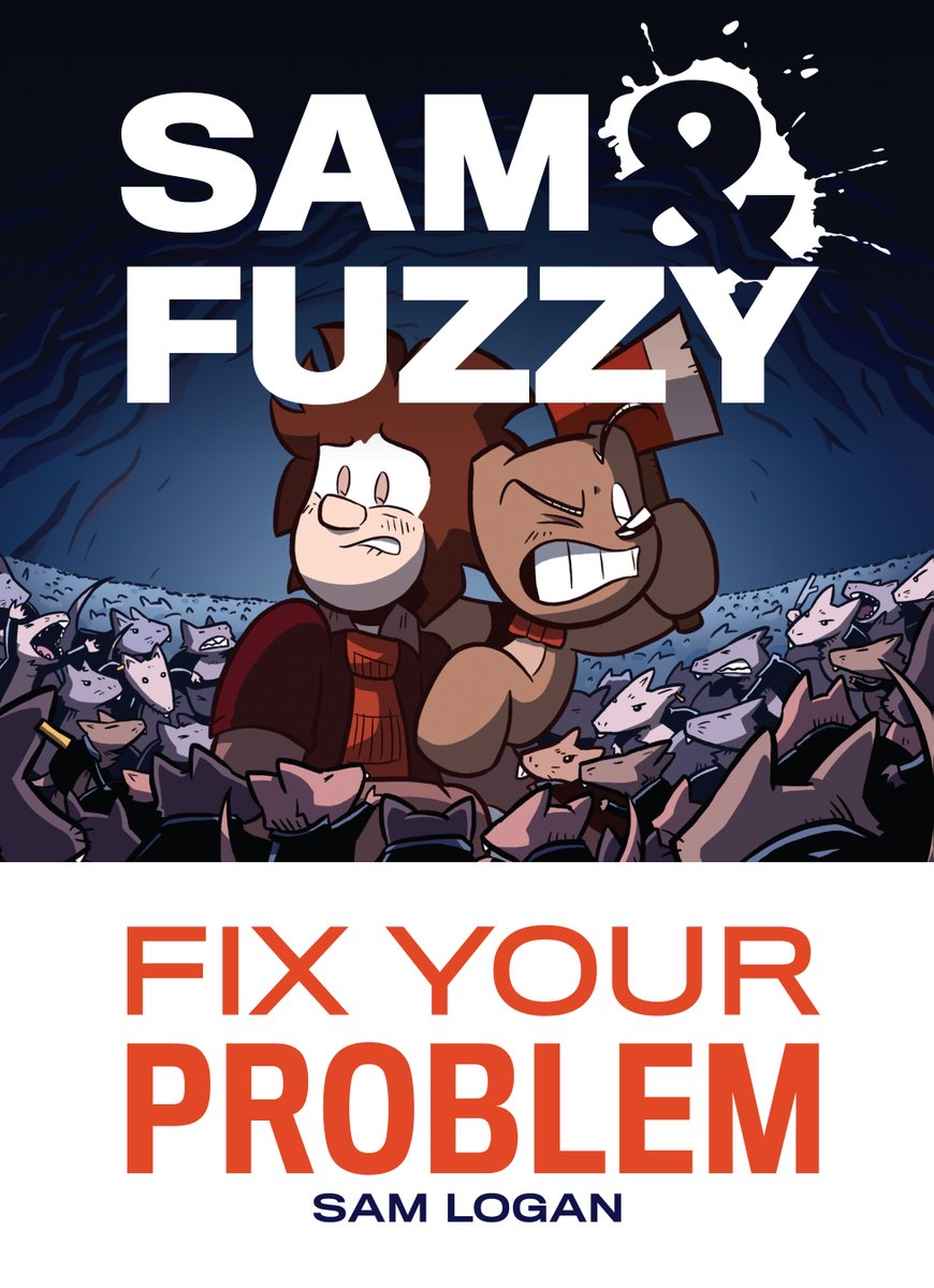 Vancouver: I will be tabling at #VanCAF2022 later this month! I'll have plenty of Sam & Fuzzy, Vote Dog and Invader Zim books... as well as the usual array of shirts and original art. Woo!