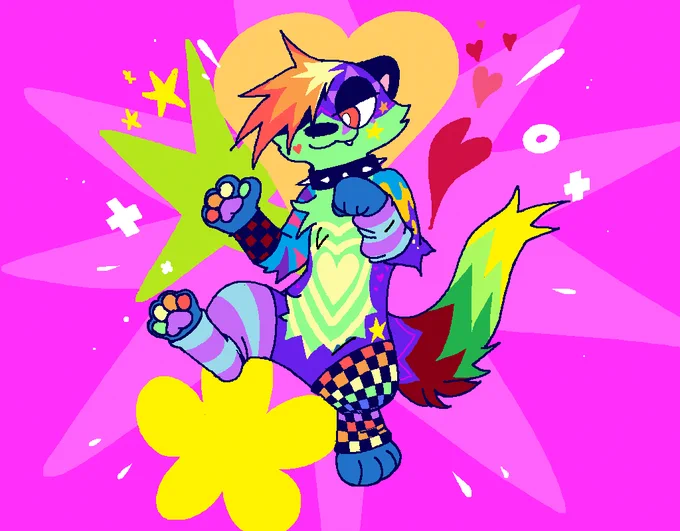 i drew sparklechester✨💚⭐️💕 