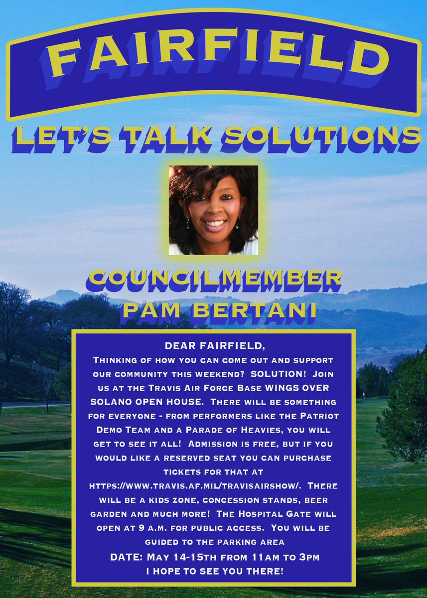 PamBertani's tweet photo. Let’s talk solutions! See you there!! https://t.co/1jBepotFsC