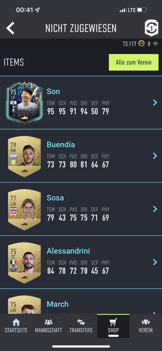 Elmo4411's tweet photo. @Packsi_F95 Wegen dir eben noch Kane SBC abgeschlossen und dann das Pack😍 Ich Dreh durch https://t.co/Ue0tbMwAwE