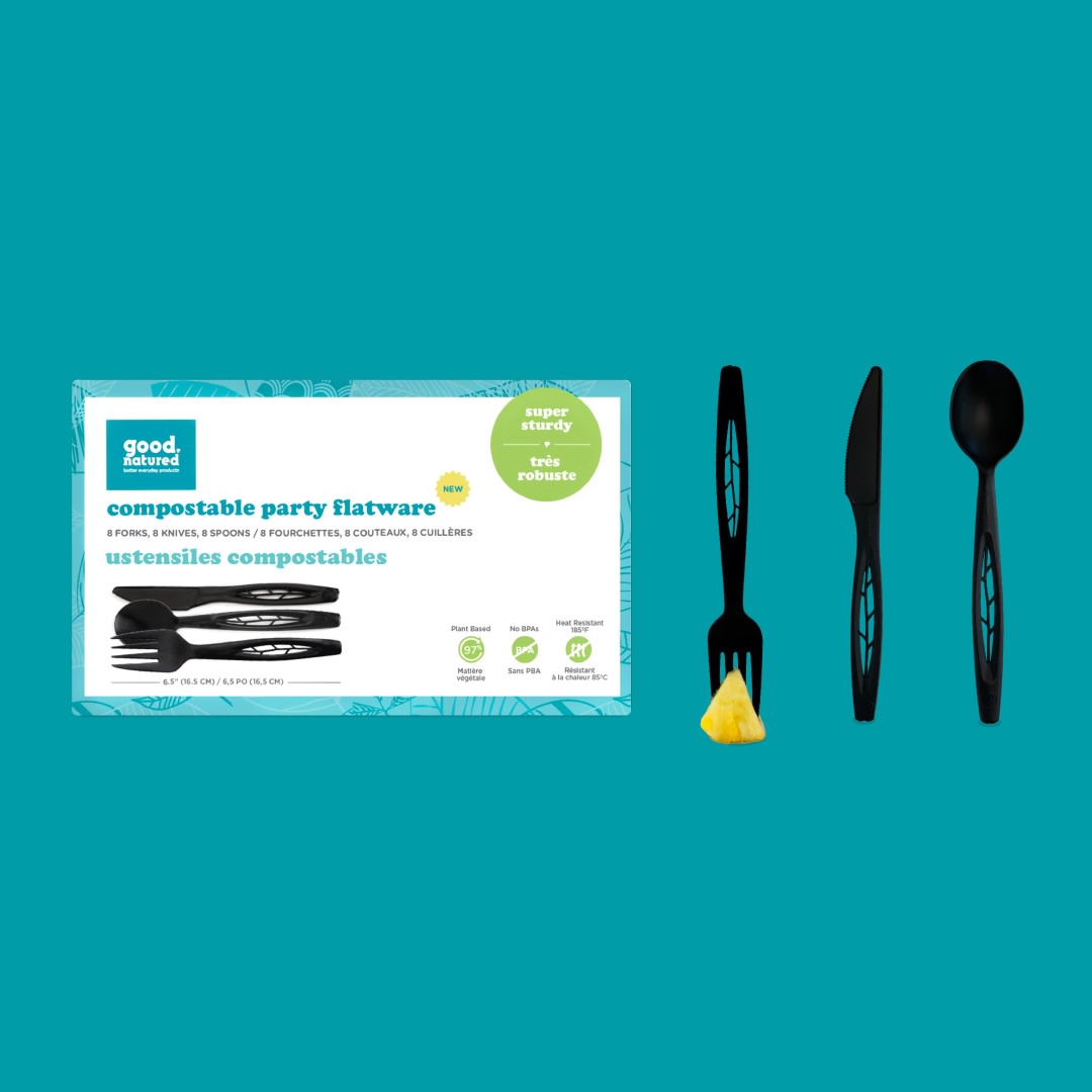 goodnatured_inc's tweet photo. Rumour has it that some of the plant-based knives on the market are simply not cutting it. ๐
That's why we made our 97% plant-based compostable forks, knives, and spoons.
Find our compostable cutlery here: https://t.co/oqoQTSGNgQ
#plantbased #picnic #certifiedcompostable https://t.co/QOUzWdTrpO