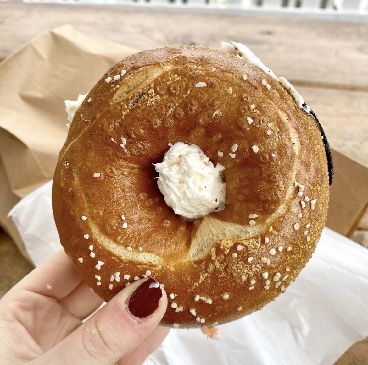 BlazingBagels's tweet photo. Tuesday NOMS.😋 

#GoEatABagel 🥯 
• • •
📸 @savedbybagels (Instagram) https://t.co/CXLyPl4rWh