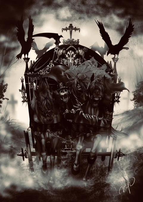 #同じ人が描いたとは思えない絵を貼る 

🫣左はTシャツにして今も着てます🫣 