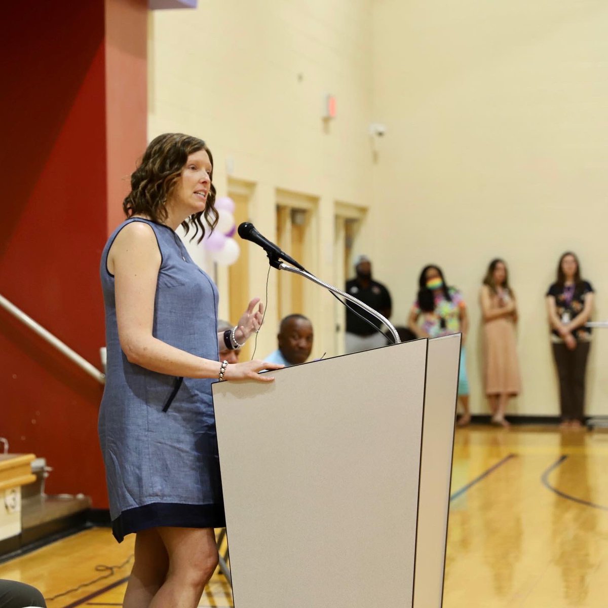 Parker-Bennett-Curry hosted a reception and outdoor classroom groundbreaking to honor the memory of Shanan Mills. She worked in public schools for over 35 years; most recently as instructional coach <a href="/PBC_Elementary/">Parker-Bennett-Curry</a>. The outdoor classroom is created in partnership with D1 BG.