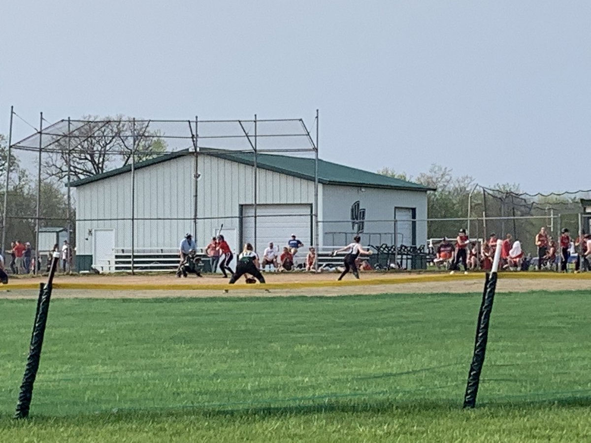 whsd_supt's tweet photo. Nothing says summer like softball and 90 degrees! #nospring #VanguardPride https://t.co/VkvVJq6JwY