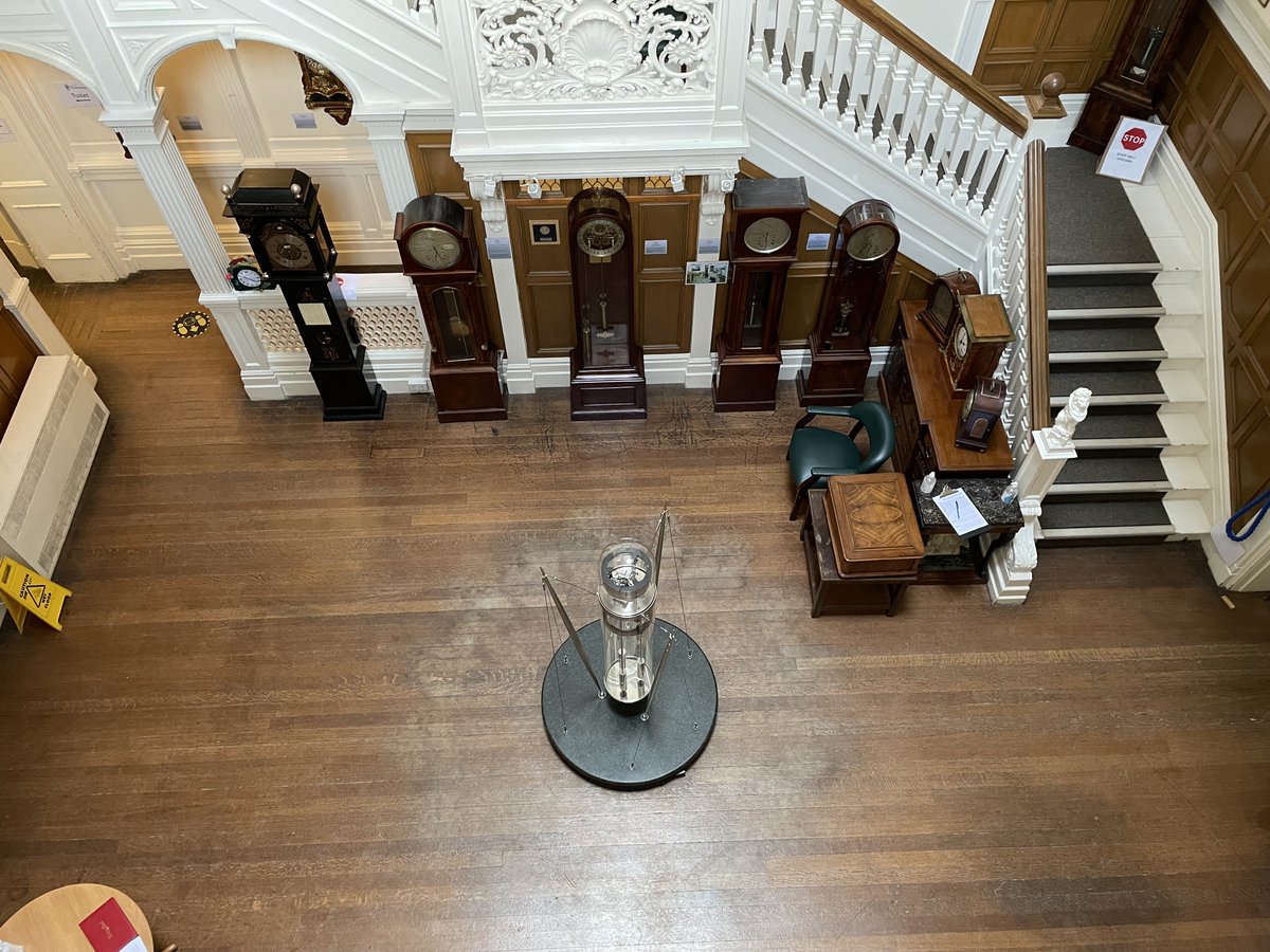 TimekeepingMus's tweet photo. Coming into the #TimekeepingMus and seeing these stunning perspectives of the Grand Hall and the Development of Longcase Clock #exhibition is joyous, 

#horology #horologicalmuseum @TimekeepingLib @clockandwatchuk #Upton #UptonHall #visitourmuseum https://t.co/G4JfRwzaW0