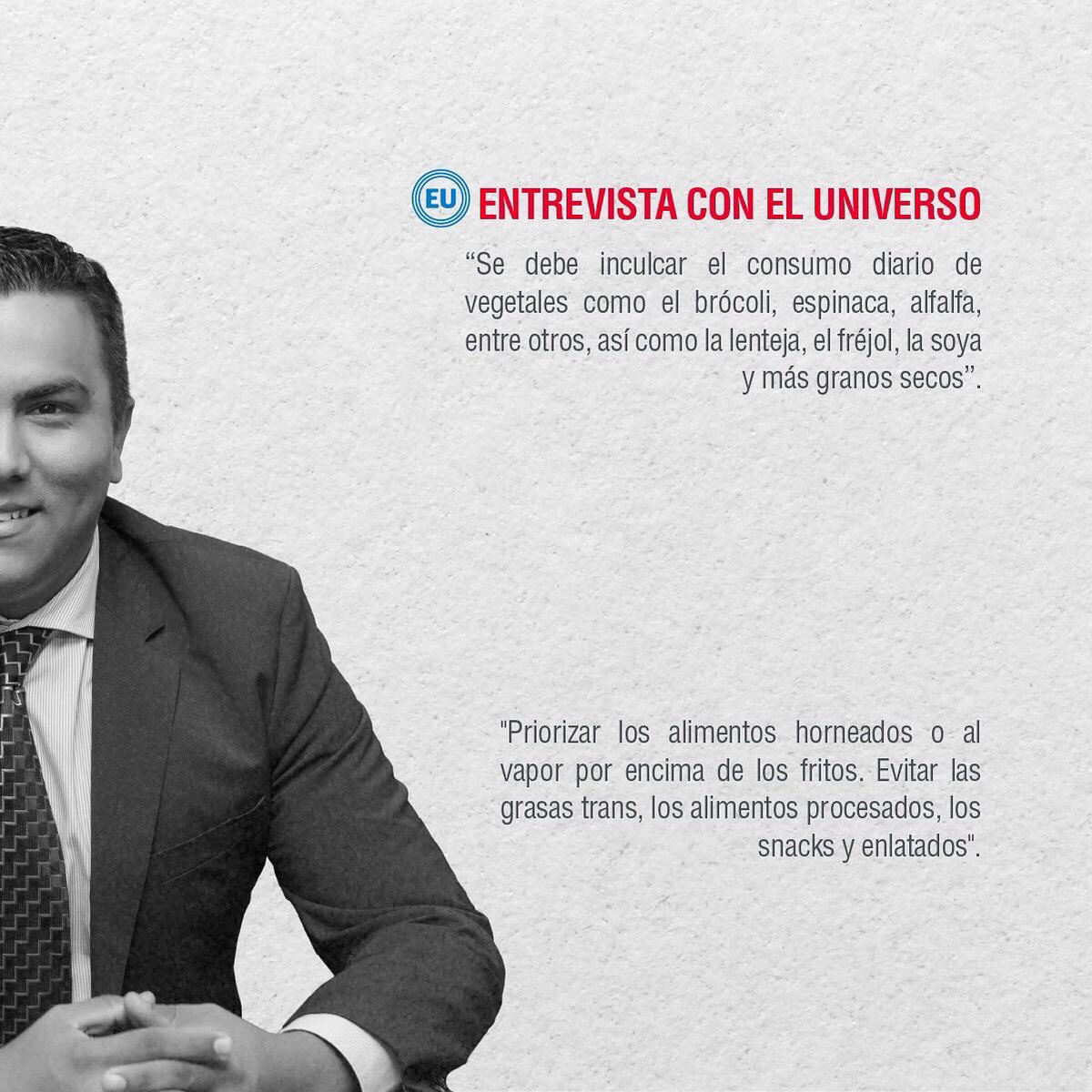 UbeEcuador's tweet photo. En entrevista para diario El Universo, el PhD. Ricardo Grunauer Robalino, director de Extensión y Vinculación con la Sociedad, nos comenta sobre la importancia de la nutrición infantil. 

¡Seguimos trabajando juntos para lograr grandes cosas!

https://t.co/bItD8iS5uN

#UBE https://t.co/jcmMtTQCnG
