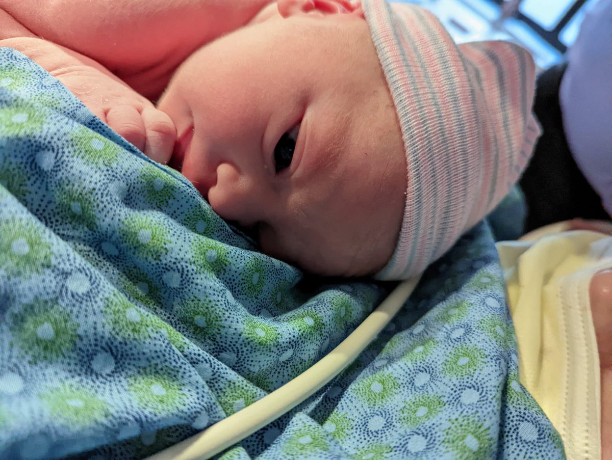GailZahtz's tweet photo. Welcome the newest member of the family #CinderBlocks22 Ready to raise the next generation of a strong woman!!! https://t.co/agyxXqzNPv