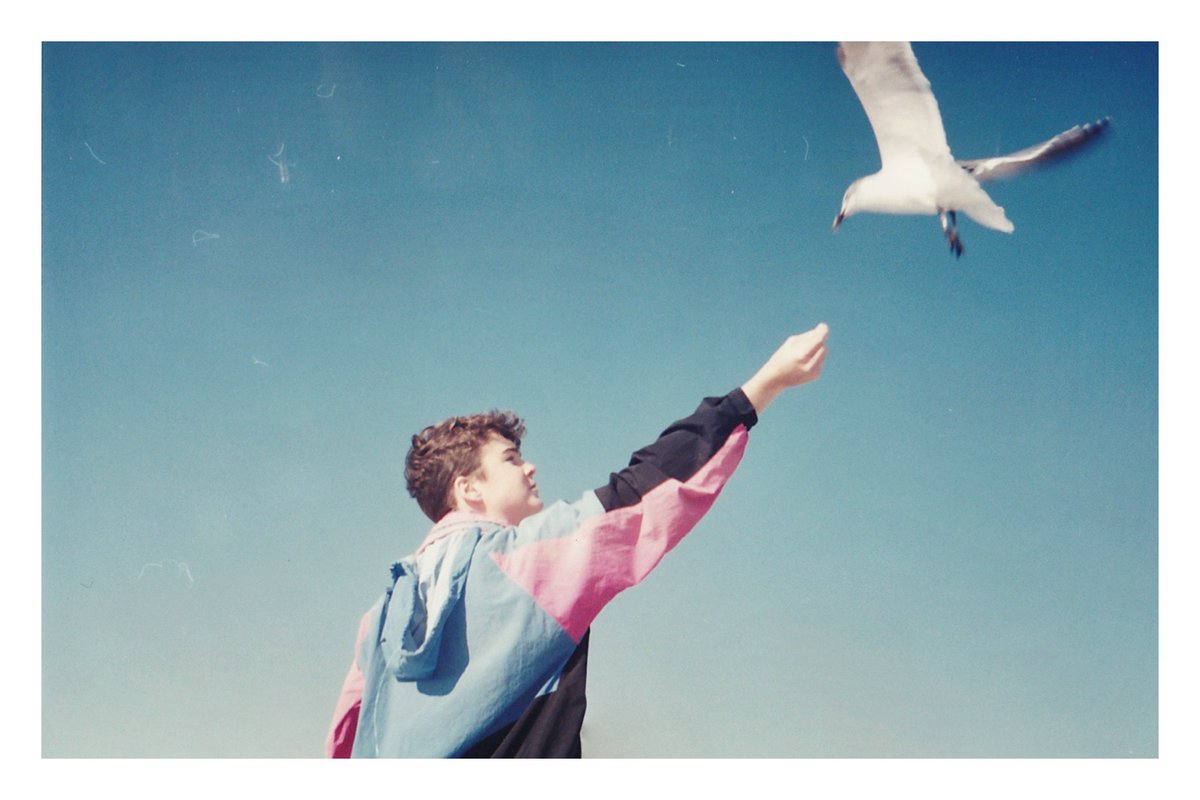 kerryshaw's tweet photo. Remembering my Water Brother Stuart, today. And his RAD #90sjacket RIP 1978-2001 ⚡️ https://t.co/q0MYD6HTAH https://t.co/YPO4Wu96km