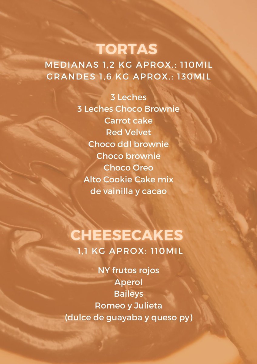 𝗔𝗹𝘁𝗼 𝗠𝗼𝘁𝗵𝗲𝗿’𝘀 𝗗𝗮𝘆 🤎 Si te toca llevar el postre el finde nosotros nos encargamos 🙌🏻😬 wa.me/595981124392