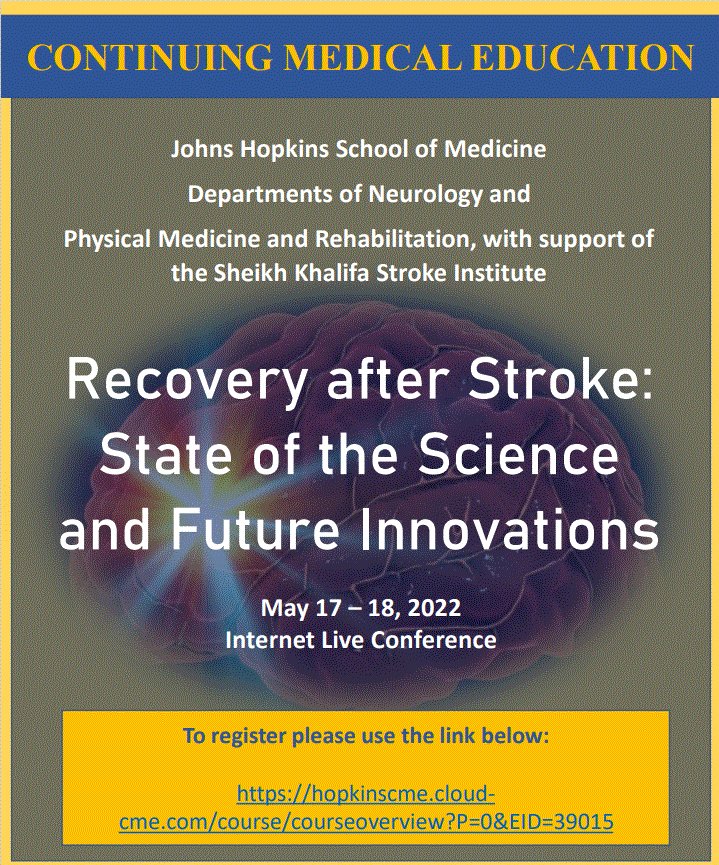Mona Bahouth (@monabahouth) on Twitter photo Calling all #stroke enthusiasts. Lets talk stroke recovery May 17 & 18. Register now <a href="/DrDanAckerman/">Dr. Daniel Ackerman MD FAAN</a> <a href="/drdangayach/">Neha Dangayach MD MSCR FAAN FANA FCCP FCCM FNCS</a> @ZaferKeser6 <a href="/senelson13/">Sarah Nelson, MD, MPH, FAAN</a> @UOW_VC @gottesman_lab <a href="/blamlab/">John W. Krakauer</a> <a href="/blamlab/">John W. Krakauer</a> @dalecorbett22 <a href="/ArgyeH/">Argye Hillis</a> <a href="/JHUNursing/">Hopkins Nursing</a> <a href="/hopkinsneurons/">Johns Hopkins Neurology Residency</a> <a href="/HopkinsMedicine/">Johns Hopkins Medicine</a> <a href="/DrDaleNeedham/">Dale Needham, MD, PhD</a> @AANMember Calling all #stroke enthusiasts. Lets talk stroke recovery May 17 & 18. Register now <a href="/DrDanAckerman/">Dr. Daniel Ackerman MD FAAN</a> <a href="/drdangayach/">Neha Dangayach MD MSCR FAAN FANA FCCP FCCM FNCS</a> @ZaferKeser6 <a href="/senelson13/">Sarah Nelson, MD, MPH, FAAN</a> @UOW_VC @gottesman_lab <a href="/blamlab/">John W. Krakauer</a> <a href="/blamlab/">John W. Krakauer</a> @dalecorbett22 <a href="/ArgyeH/">Argye Hillis</a> <a href="/JHUNursing/">Hopkins Nursing</a> <a href="/hopkinsneurons/">Johns Hopkins Neurology Residency</a> <a href="/HopkinsMedicine/">Johns Hopkins Medicine</a> <a href="/DrDaleNeedham/">Dale Needham, MD, PhD</a> @AANMember