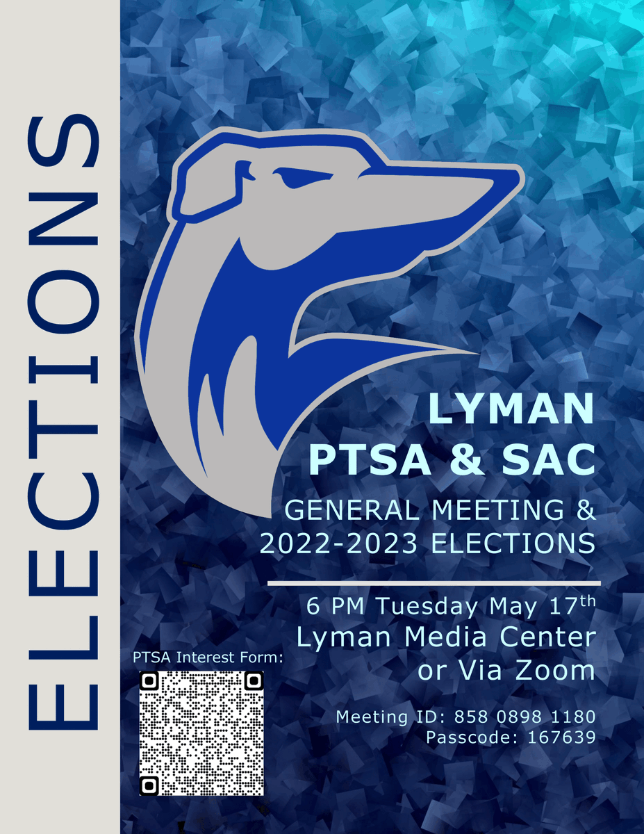 MilweePTSA's tweet photo. Attention 8th grade families!  If you are moving on to Lyman next year, they are in need of volunteers for their PTSA and SAC.  The general meeting / elections are coming up so mark your calendars.  :)

Questions:

PTSA: lymanptsa@gmail.com
SAC: Suzanne_Skipper@scps.k12.fl.us https://t.co/7wIt2XV5ga
