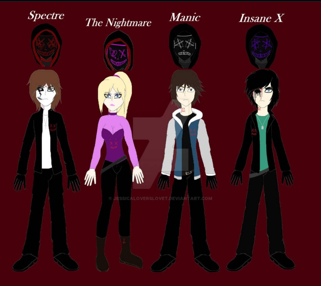 Jessicaloverslt's tweet photo. Finalmente revelando os rostos dos proxys da Classe Elite! Imagens no meu deviantart ♥️🥰 #ashleyslasher #proxyslasher #proxyElite https://t.co/lbsYPdTT80