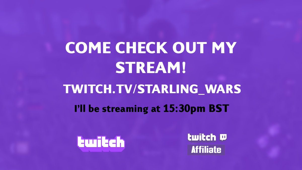 SUPER CLOSE TO AFFILIATE! <a href="/Path2Affiliate/">Path to Affiliate</a>

#Path2Affiliate 
#DeadbyDaylight #SmallStreamerConnect #SmallStreamer #StreamersConnect 
#Twitch