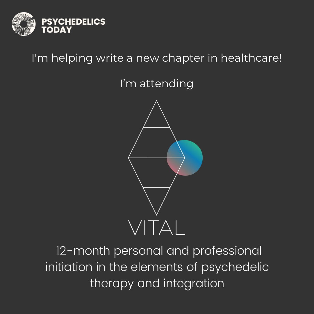 I was pleased about this. The course has begun and it's one of the best things I've ever done with myself. More to follow. Thank you <a href="/PsydelicsToday/">Psychedelics Today</a>