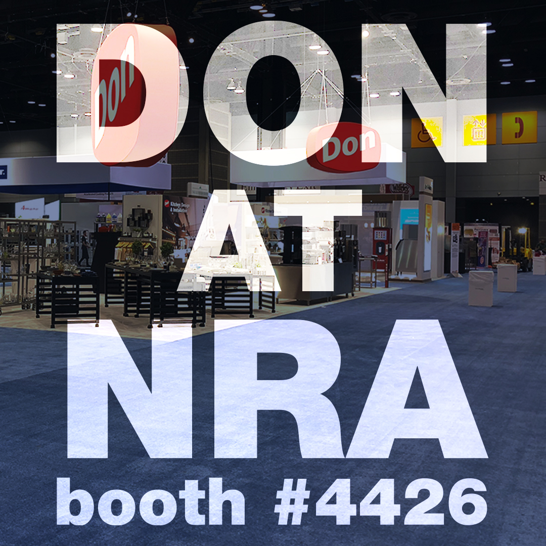 EdwardDonCo's tweet photo. We've missed you! And can't wait to see you at NRA 2022! Stop by to see what's new!

#findDON #NRA2022 #foodservice #hospitality #newproducts #DONbrand #chicago #networking https://t.co/ijfYNtKb7v