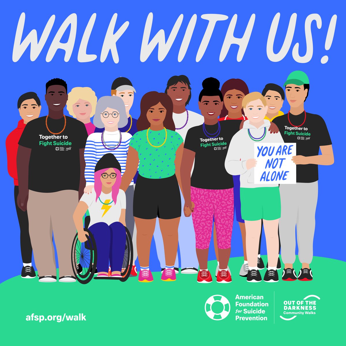 AFSPChicago's tweet photo. Walk Teams are part of what makes the Chicagoland Walk so inspiring.  We have over 100 teams registered for this year's walk!  

Want to create a team? 
Invite a few friends and sign up at https://t.co/GJXk2rYTsv https://t.co/Hw74XbtaRg