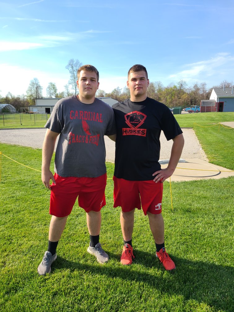CardinalHSTrack's tweet photo. @MikeSoltis1 is your CVC Valley champ in Shot. @JohnAvalon75 is runner up! https://t.co/9glJoEfVkz