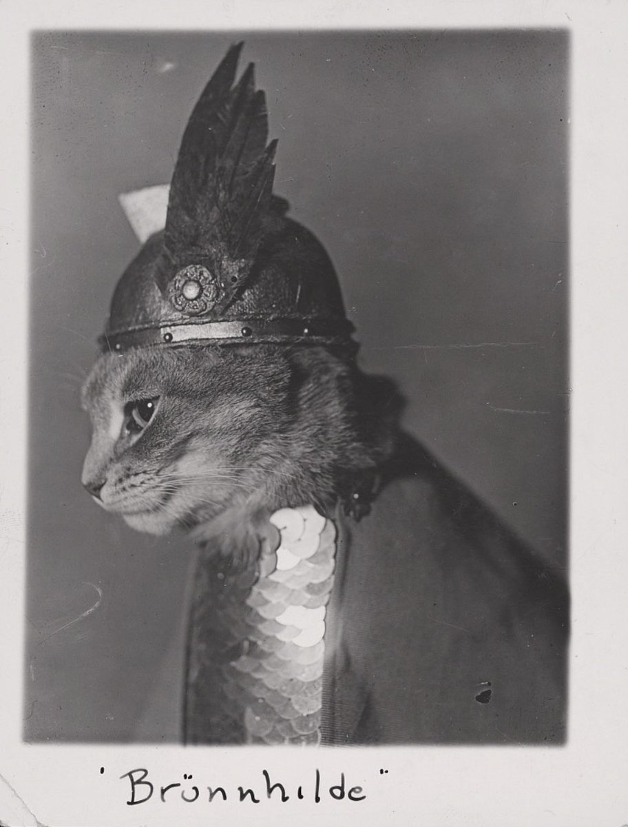 Ever find a piece of art that just speaks to you? Brünnhilde 1936