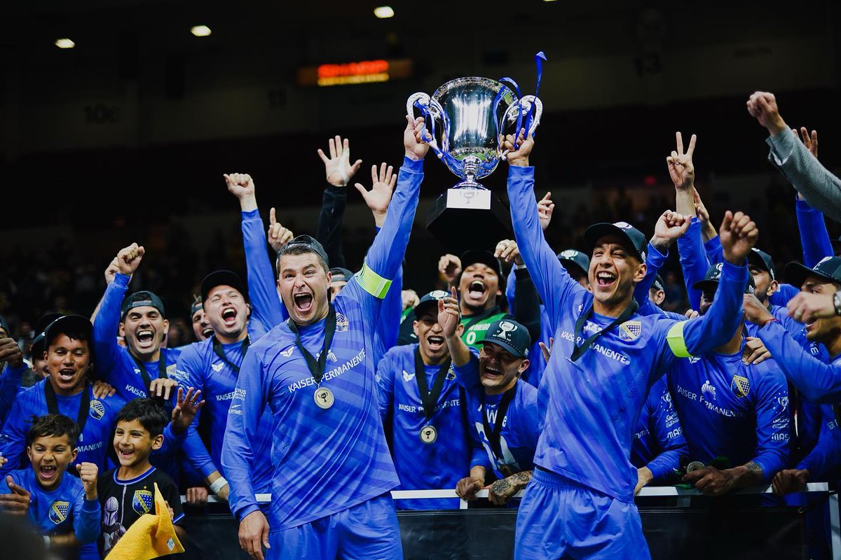TheASLOfficial's tweet photo. Congrats to the @SanDiegoSockers on winning the @MASLarena Championship! https://t.co/sAnu1LxdAx