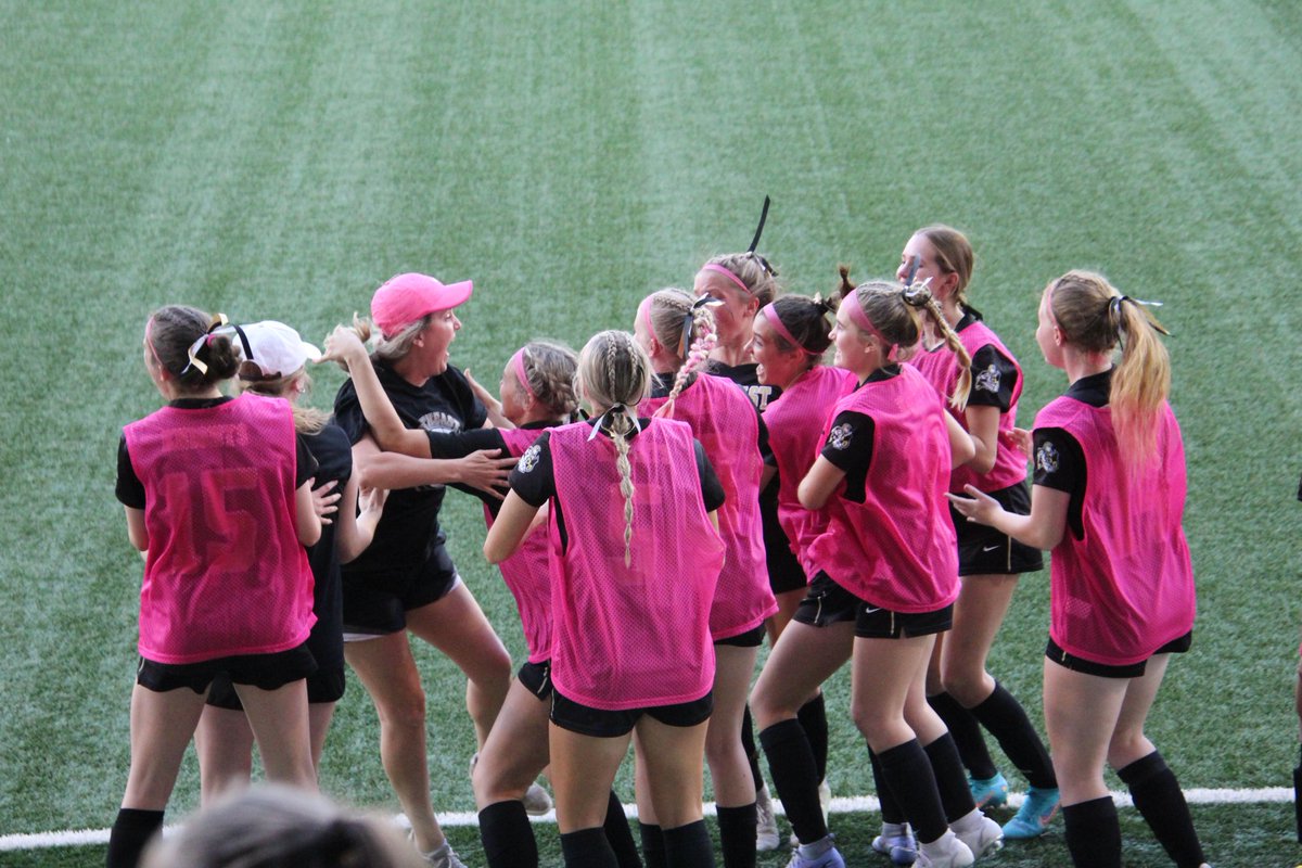 LSEGirls_Soccer's tweet photo. ✨Regardless of what the future holds….This group is something special. Bouncing back from a 9-5 season to qualify for State and make a 15-1 run to the State Semi-Finals. ✨

We’re ready for Friday at 2:00 PM @ Morrison 💪🏼 COME OUT TO SUPPORT!

Family Over Everything ⚔️⚽️🖤💛 https://t.co/gIGTNUQnm2